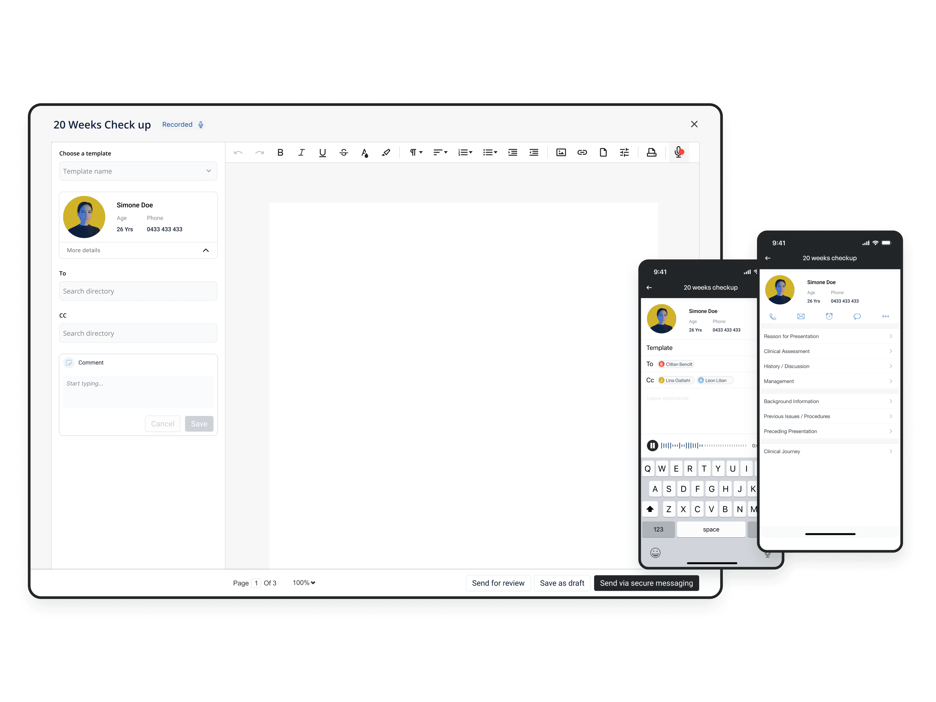 Clinical Workflow SaaS case study cover